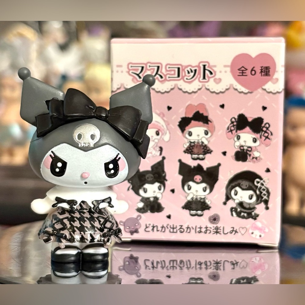 Sanrio My Melody x Kuromi Glam Moonlit Night Mini Collectible Art Figure